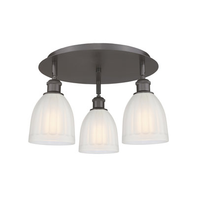 Bianey Glass Flush Mount
