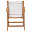 Chaise de patio pliante teck California