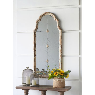 Stylish Wall Mirror With Decorative Window Look For Versatile Home Decor