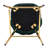 Latefa Upholstered Counter Stool with Metal Frame-284612859