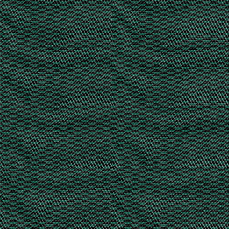 Tapis vert tissé à la machine, Carré de 6 pi