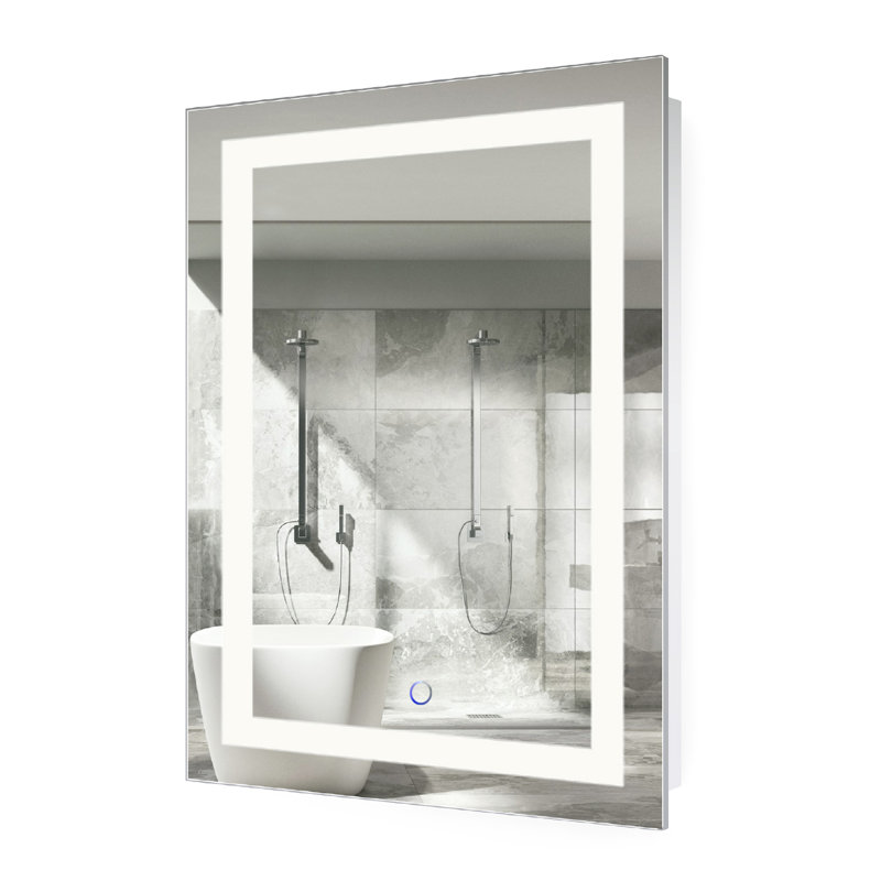 Hitchin Flat Wall Mirror, Rectangular 18" x 30"