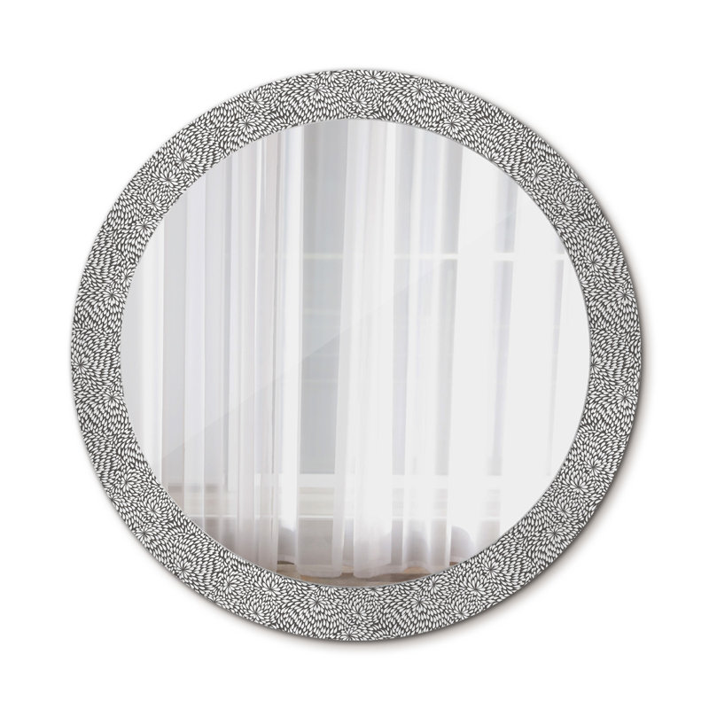 Huldar Glass Flat Wall Mirror