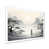 White Single Picture Framed