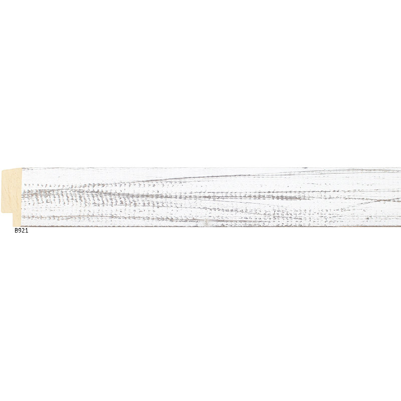 Natural Wood, 20.5" x 20.5", White/White