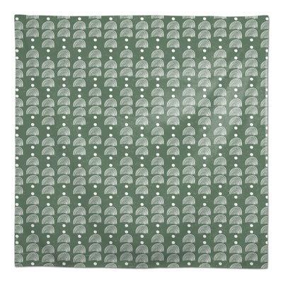Rainbow Pattern Green 4 Tablecloth
