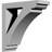 Richmond 12'' H x 4'' W x 12'' D Urethane Bracket (Set of 4)