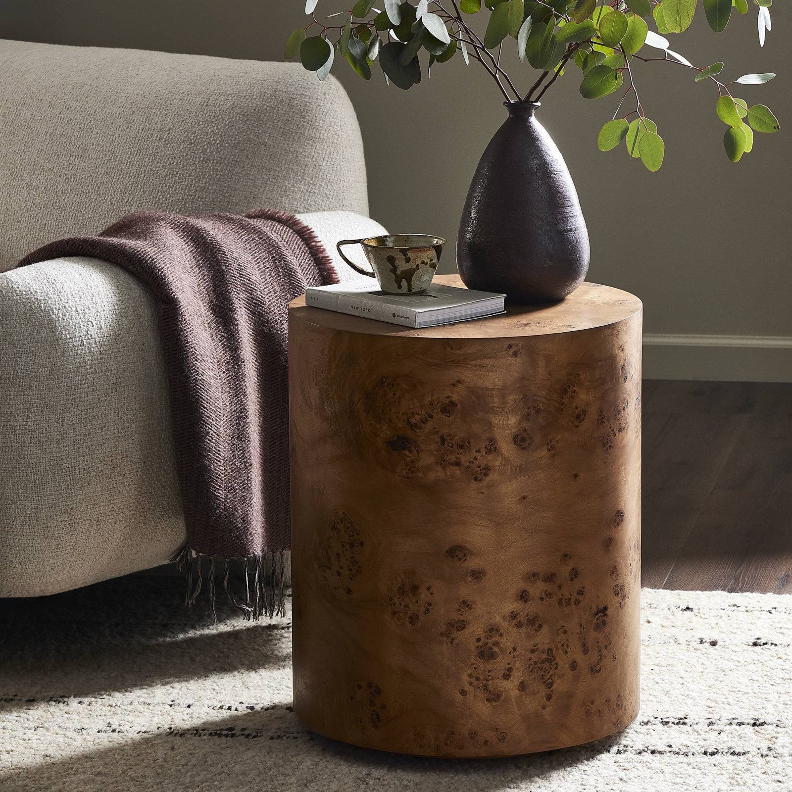 Walcott Solid Wood End Table