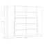 Debarr 4 Door Manufactured Wood Wardrobe-114011905-122120519
