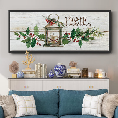 Rustic Peace - toile encadrée