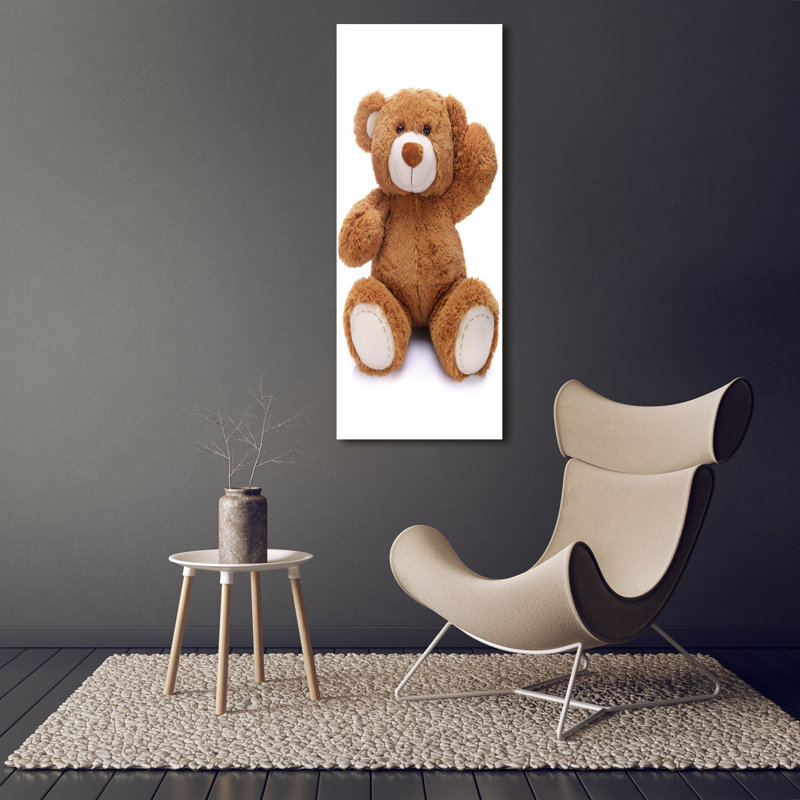 Teddy Bear - Wrapped Canvas Print