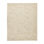 Geist Hand Loomed Wool Solid Color Area Rug in Cream/Flax