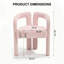 Ensemble de 2 chaises demi-tonneau Accent-2077496003