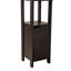 Armoire de salle de bain autoportante l 14,13 po x H 67 po x P 14,13 po