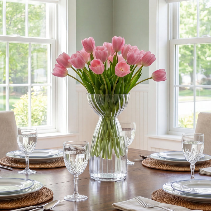 Amaya Handmade Glass Table Vase
