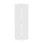 Portes intérieures compactes en MDF blanc laiteux de style moderne pour garde-robes