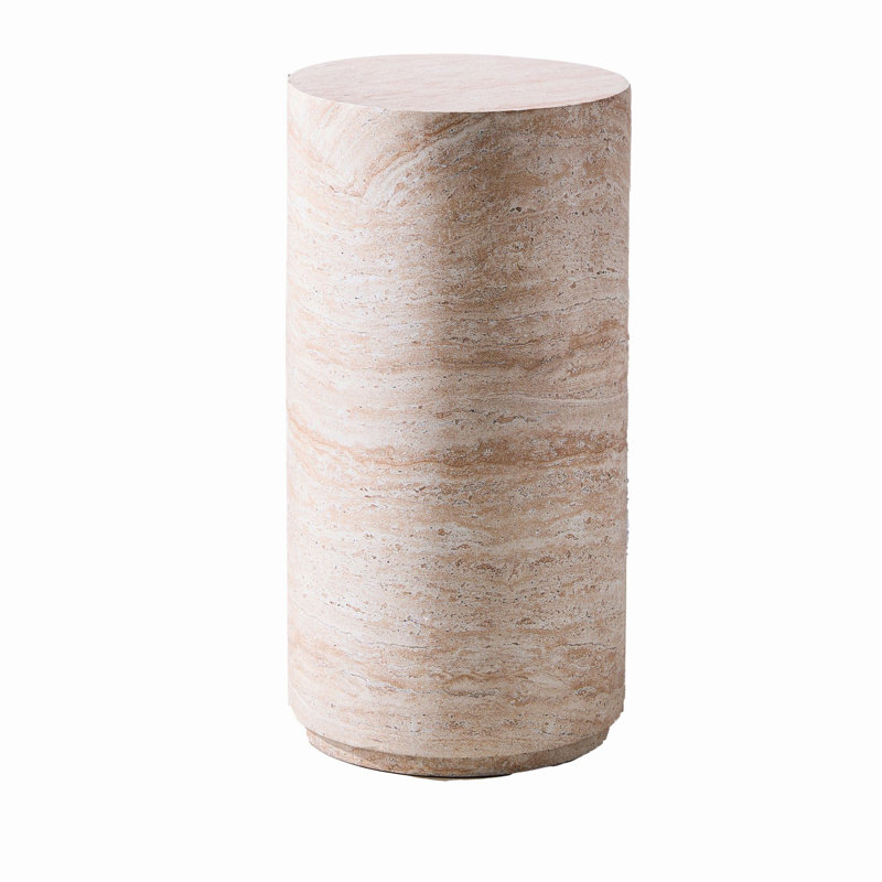 Naihla Cylindrical Coffee Table, 27.55" H x 14.17" L x 14.17" W