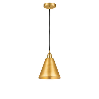 Luminaire suspendu conique 1 lumière