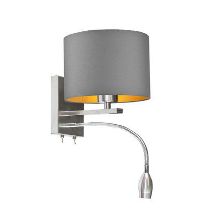 Schermerhorn Steel Armed Sconce