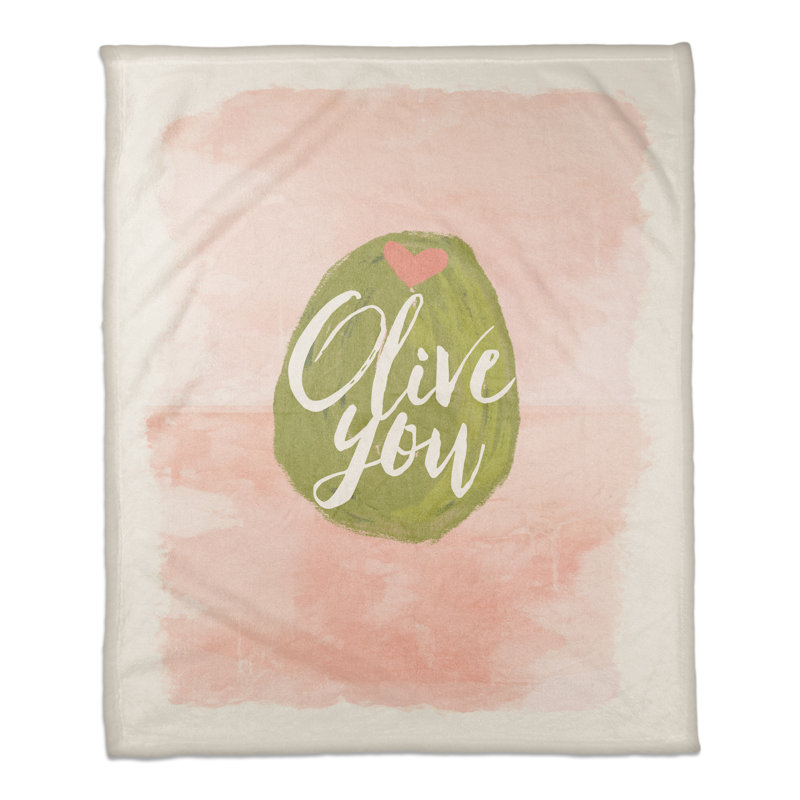 Jeté polaire Olive You