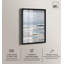 Décoration murale de salle de bain Seaside Strokes Shadowbox par Art Remedy, cadre noir, 16 x 24-1517941470-1517941464