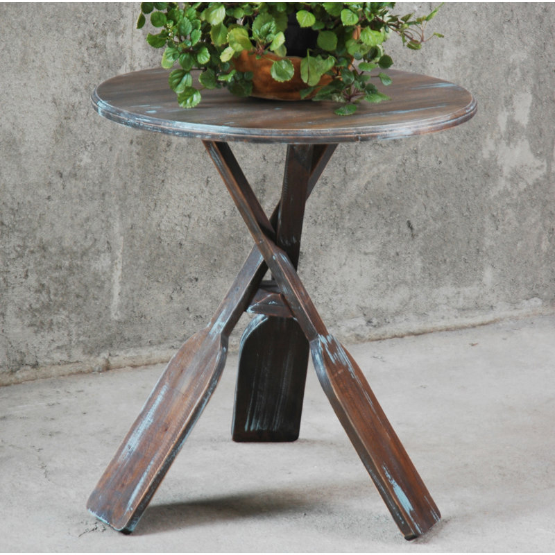 Solid Wood End Table
