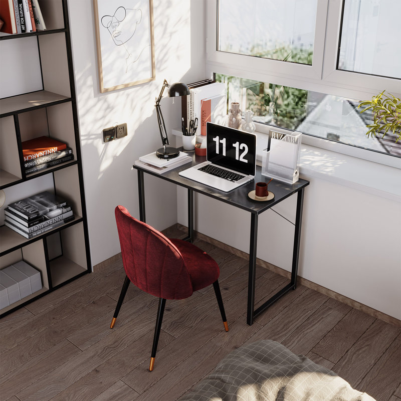 Bureau, Noir / noir, H 29,13 po x l 31,5 po x P 15,74 po