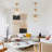 Mid-Century Modern 6-light Dimmable Tiered Crystal Chandelier Luxury-346289787-346289786