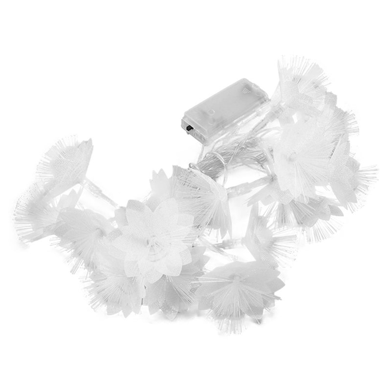  Faux fleurs artificielles pour la décoration intérieure Guirlande de lumières à DEL décoratives de Noël intérieur et extérieur