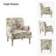 Fauteuil rembourré à imprimé floral l 28,7 po Antoan-70975136