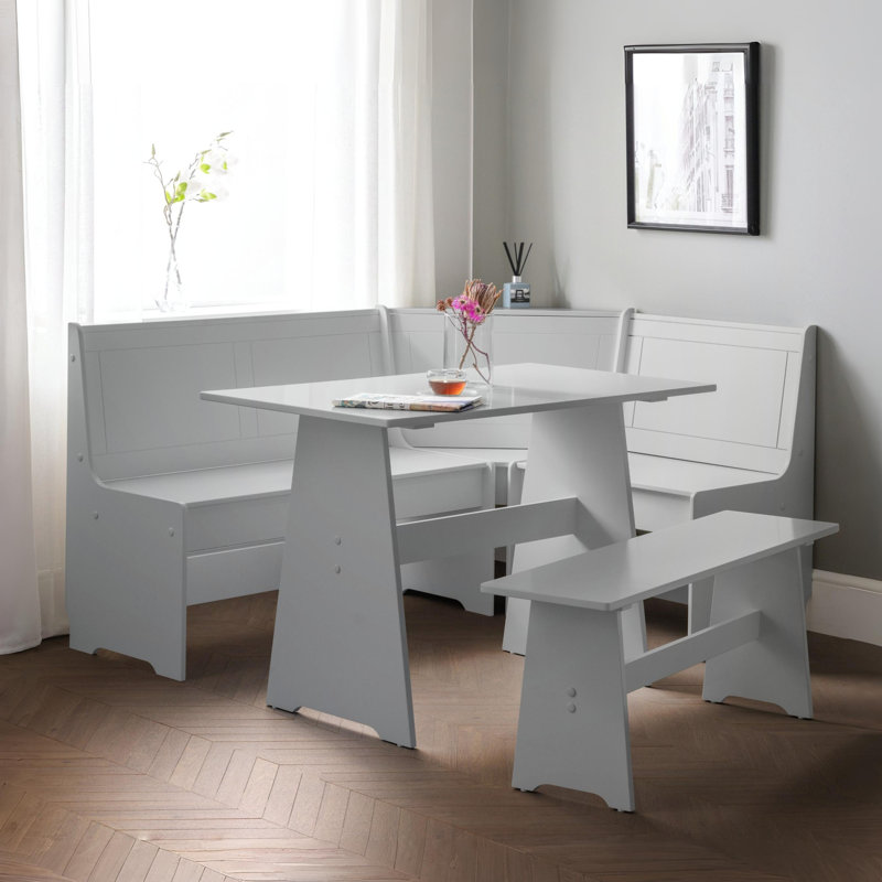Lief 3 - Piece Dining Set, Grey