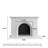 59.06"Modern Minimalism Fireplace Mantel Surround