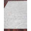 Mosaic Leather Cowhide Chevron Area Rug in Ivory-40096246