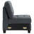 Seh Armless Modular Sofa Chair With Plush Cushions, Soft Fabric-99518036