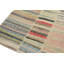 Wool Striped Area Rug in Pink