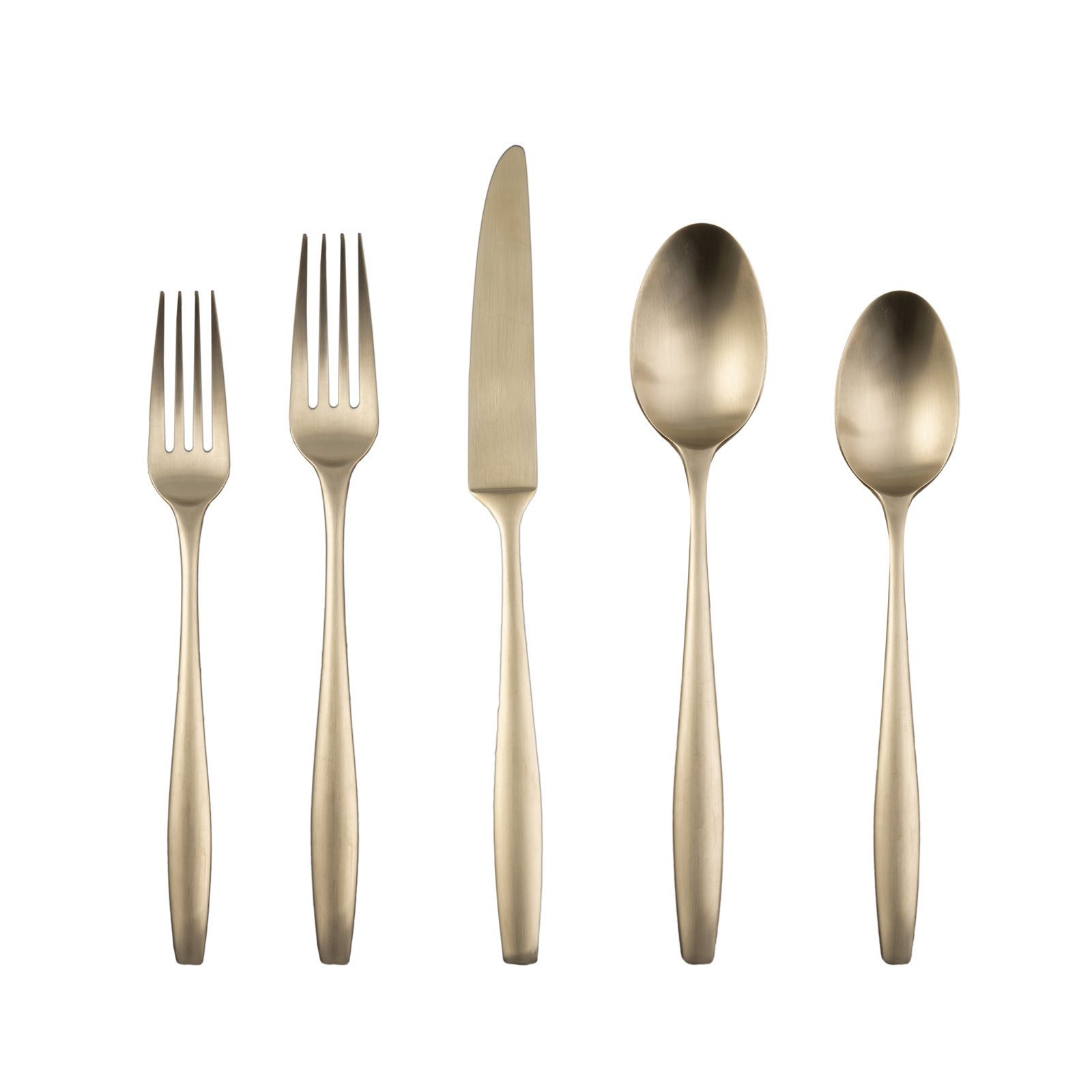 Edianna Flatware - Set of 20, Champagne