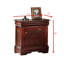 Table de chevet 2 tiroirs, table de bout, table d'appoint Wan -1542896782