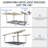 Mashiya Steel Height -Adjustable Ceiling Mounted Rack-1223567427-1223567424