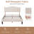 3 Piece Bedroom Furniture Set – Upholstered Full Size Platform Bed Frame With Adjustable Headboard & 2 Fabric Drawer Nightstands, Modern Bed With Nightstand Set, No Box Spring Needed-125368968-125368971