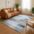 Premium Machine Washable Mayfield AMF2082 Striped Rug-612473684-612473679