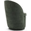 Fauteuil d'appoint rembourré pivotant avec dossier haut-1629528274