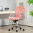 Vinsetto Teddy Fleece Home Office Chair-401276904-401276886