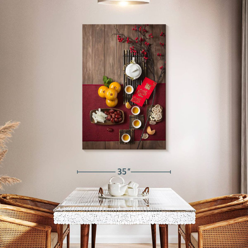 Yarlin Chinese New Year Spread, 48" H x 32" W