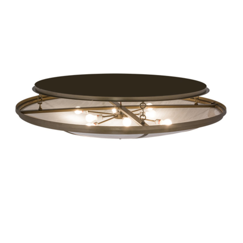 Commerce 8 - Light Semi Flush Mount