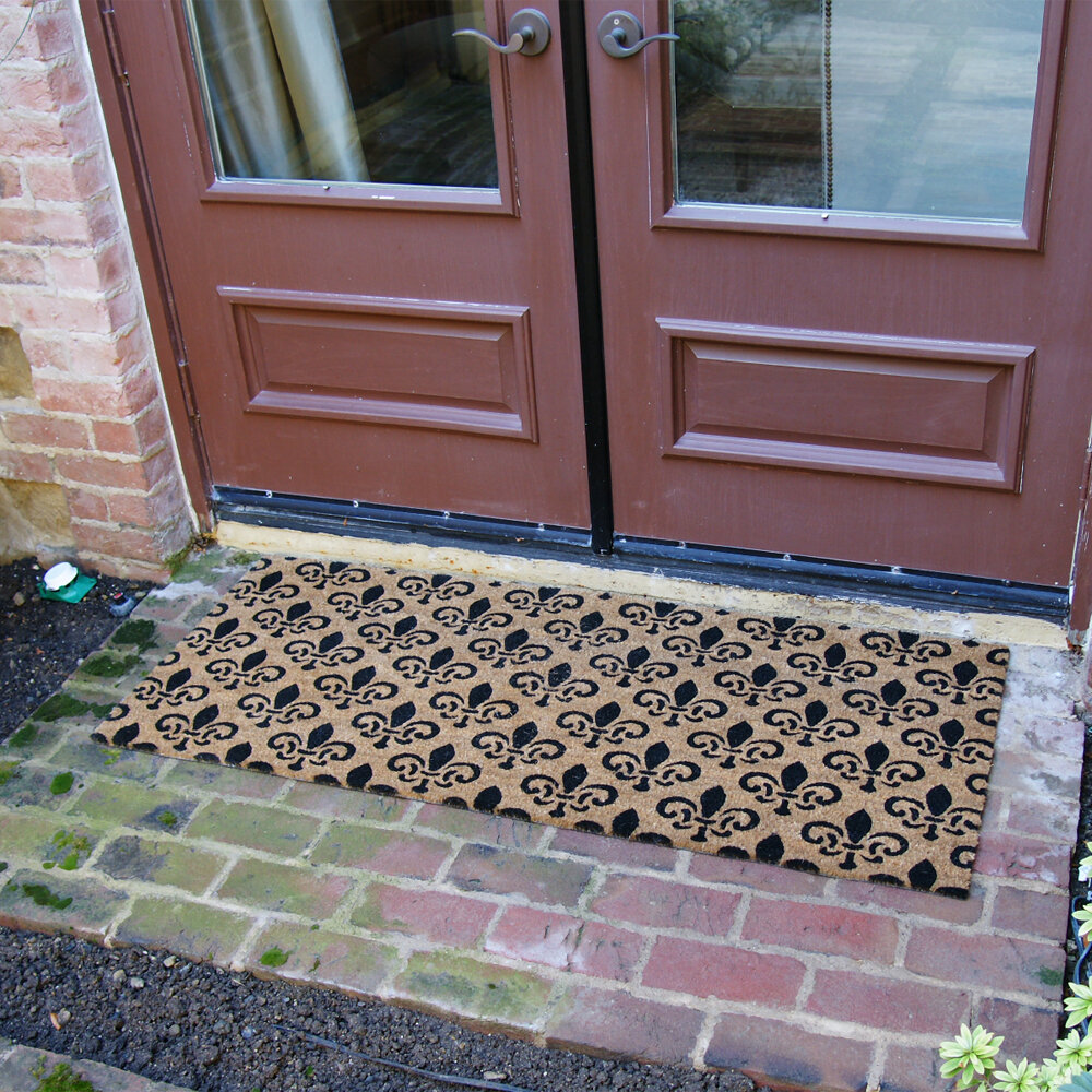 Rubber-Cal French Estate Door Mat Kit - 36 x 72 - 2 Doormats