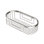 Panier de douche mural ovale en acier inoxydable l 9,75 po