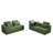 Boneless L Shape Modular Sectional Sofa, Compressed Sectional Sofa Modern Minimalist Style Corduroy Couch,Unfold Into A Bed, Bedroom, Comfy Compressed Sofa Couch Space-Efficient Design-7151132