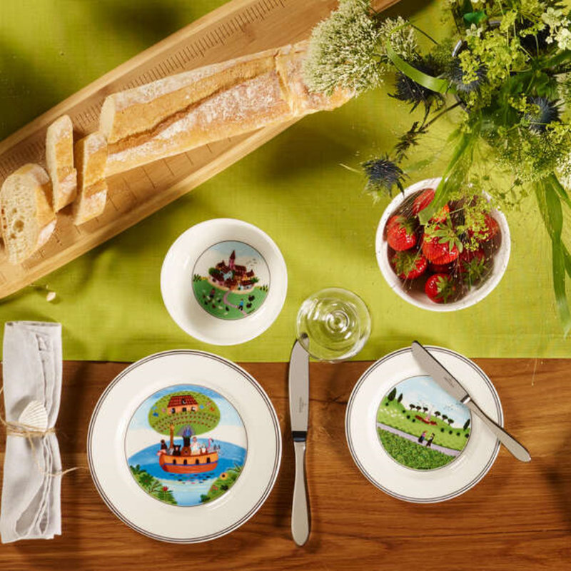 Villeroy & Boch Design Naif 8.25" Country Yard Salad Plate