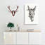 The Sketch Of A Donkey by Jean Bernard - Wrapped Canvas Print-55359216