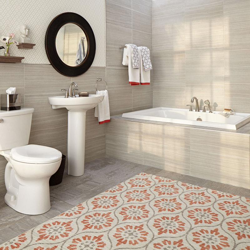 Robinet de salle de bain Fluent, Nickel satiné